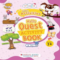 Lil Legends Maths Quest Activity Book 3+